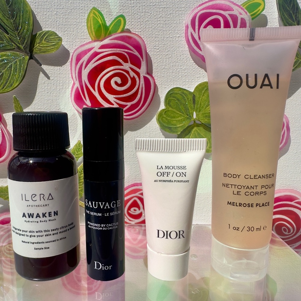 ✨ Luxury Mini Beauty Bundle – Dior, OUAI, ILERA ✨